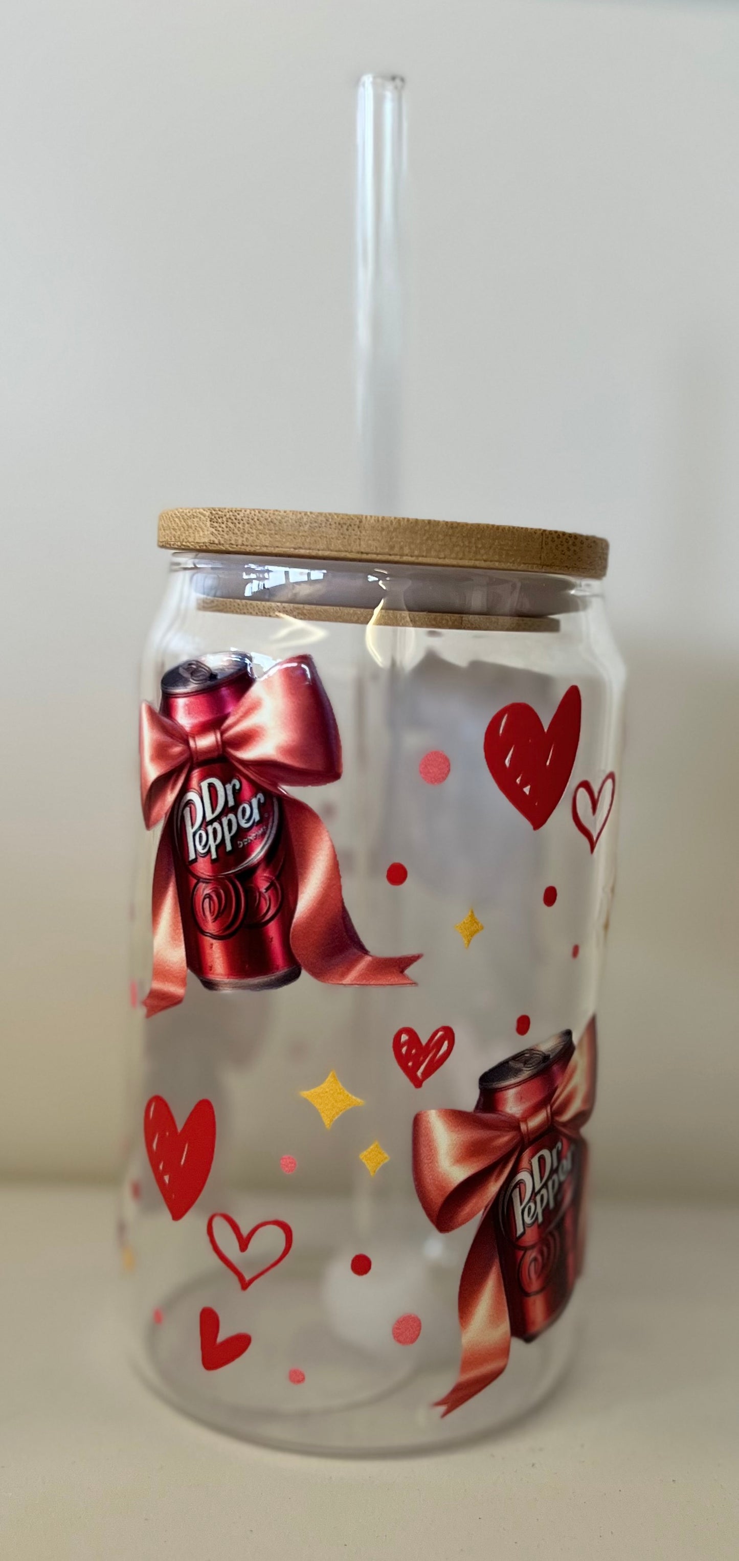 Dr Pepper Glass Tumbler