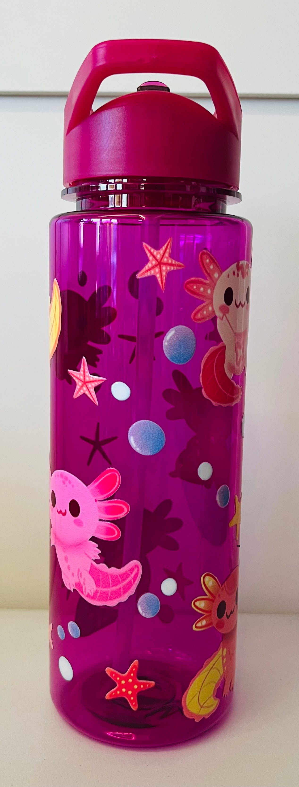 Axolotl Water Bottle