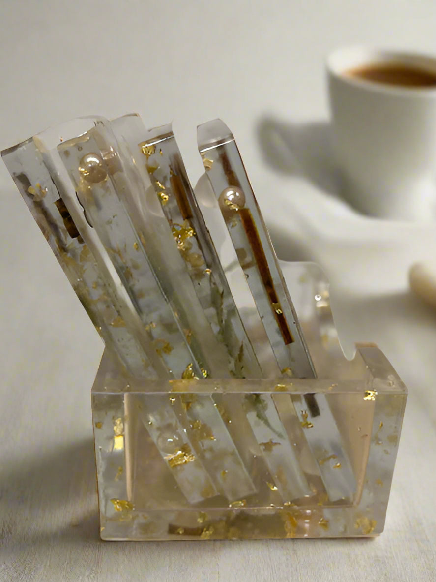 Resin Coaster Set
