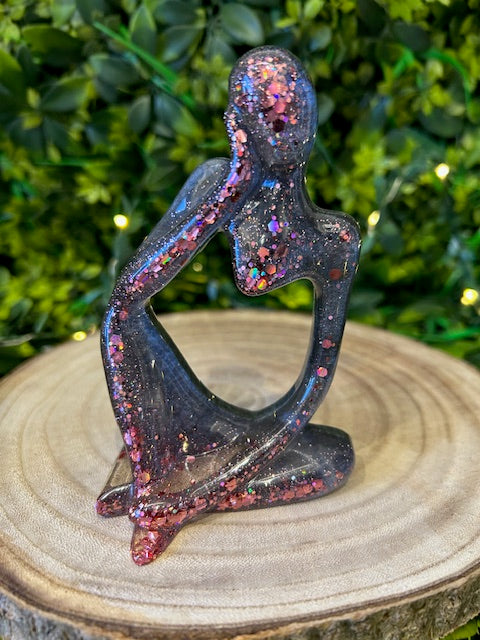 Figurines x 3 - Thinkers