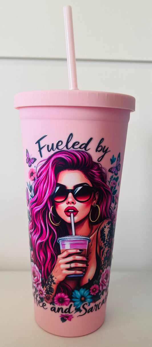 Double-Walled Tumbler, Coffee and Sarcasm