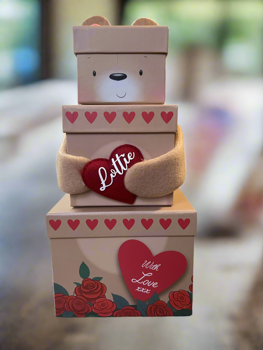 Valentines bear box