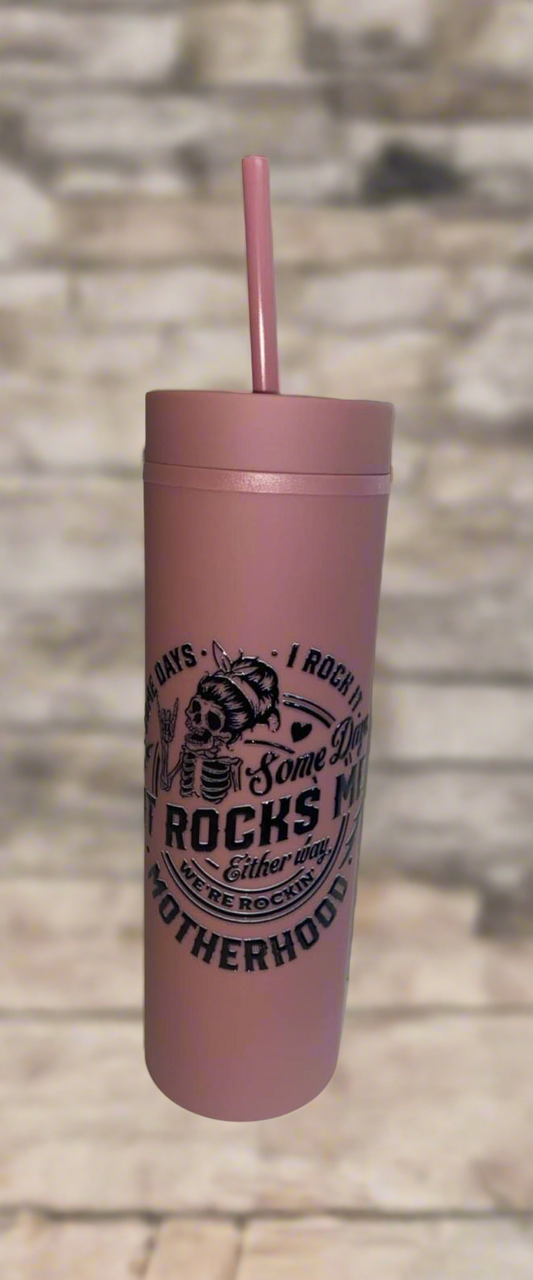 16oz Skinny Tumbler, Motherhood