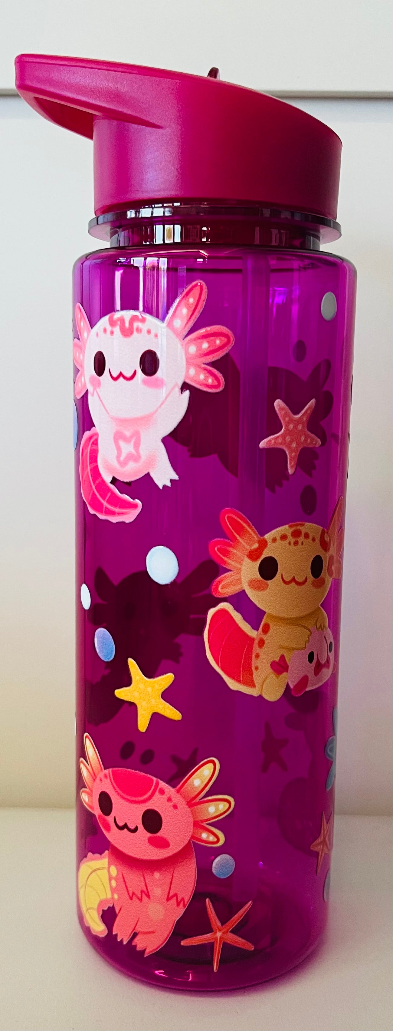 Axolotl Water Bottle