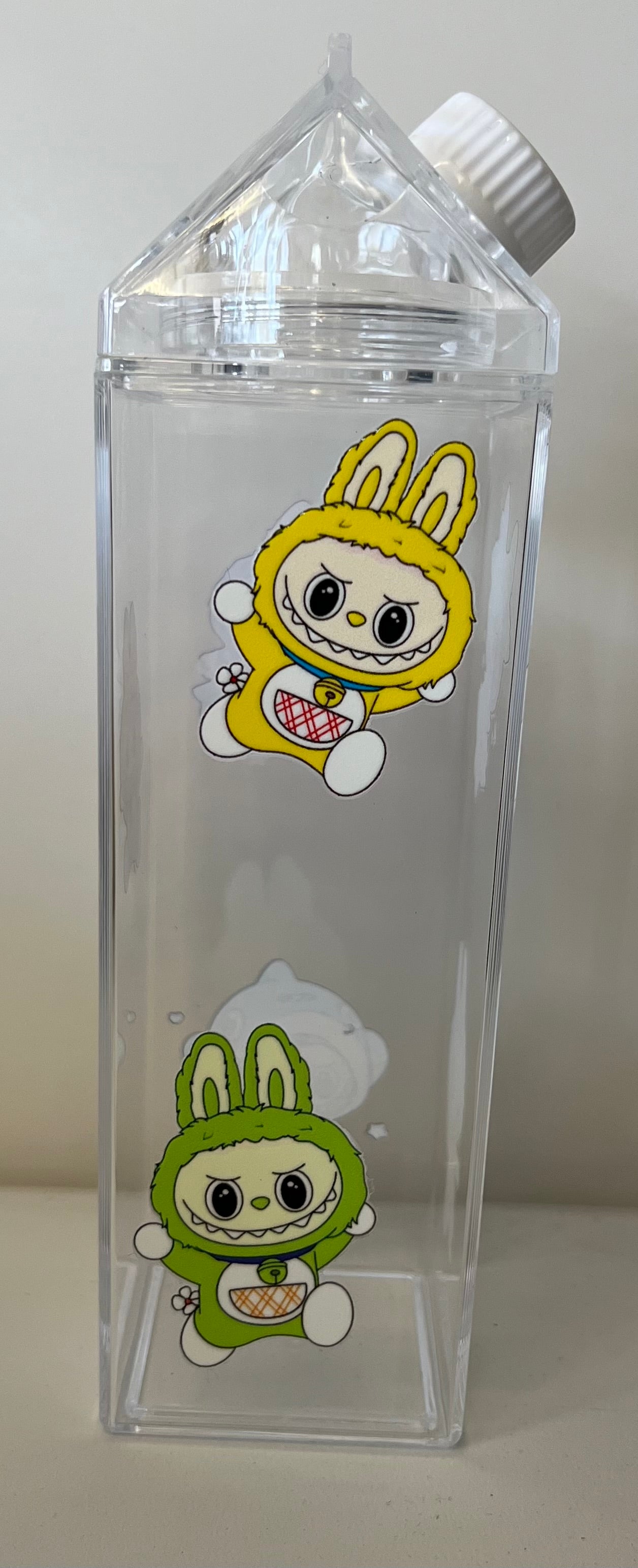 Labubu Milk Carton Water Bottle