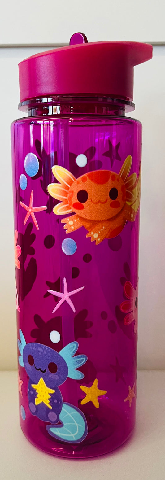 Axolotl Water Bottle