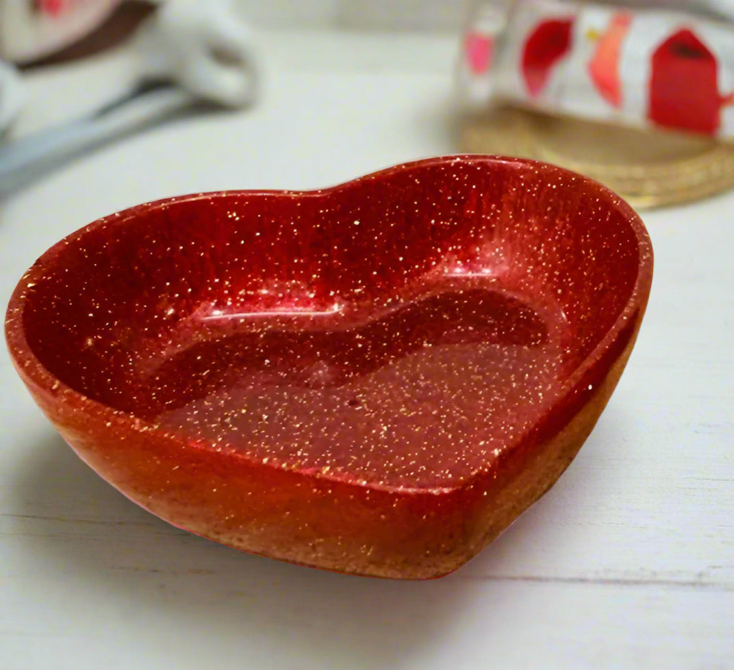 Heart Shaped Trinket Dish