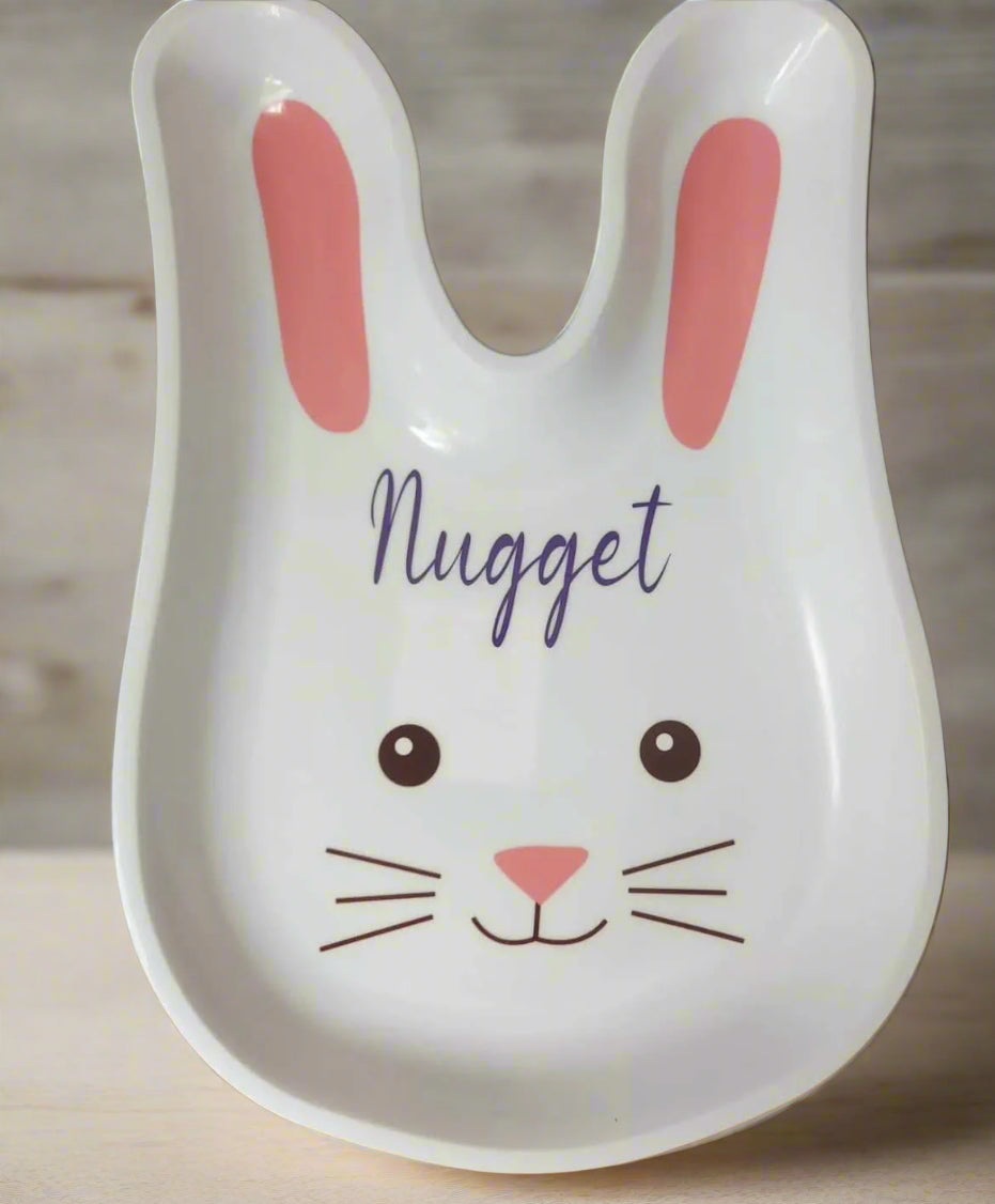 Personalised Bunny plate