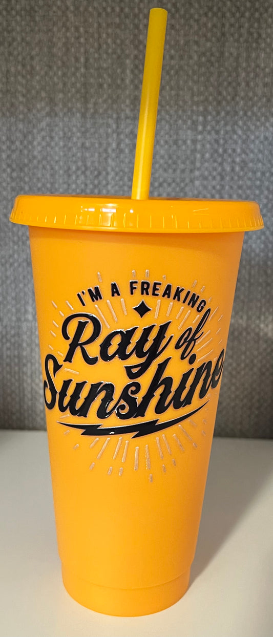 24oz Tumbler, Ray of sunshine