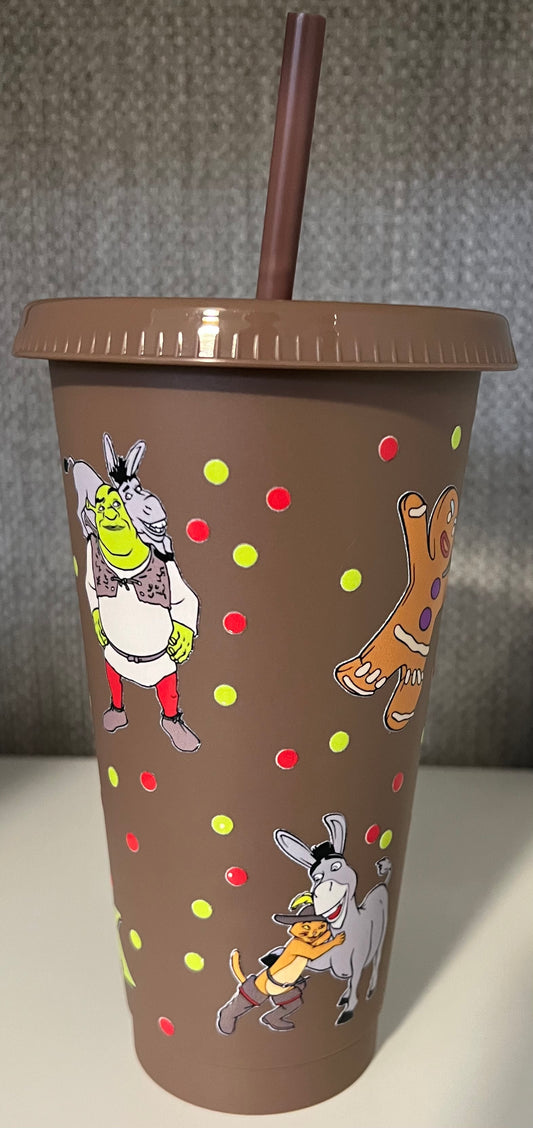 24oz Tumbler, Shrek